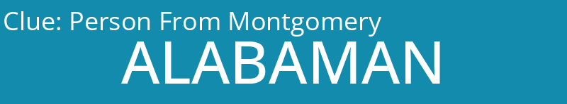 Person From Montgomery