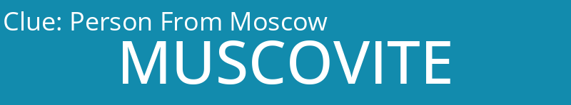 Person From Moscow