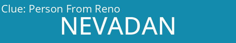 Person From Reno
