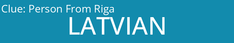 Person From Riga