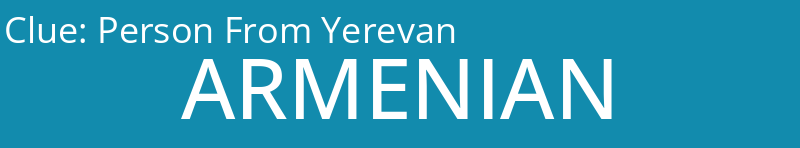 Person From Yerevan