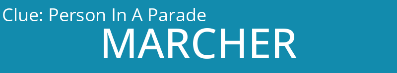 Person In A Parade