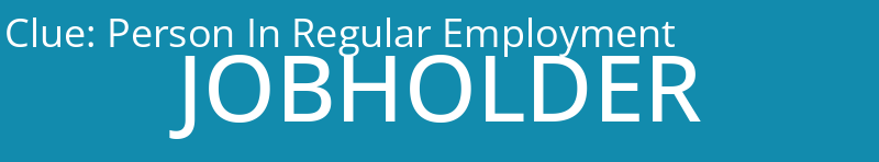 Person In Regular Employment