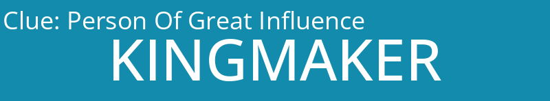 Person Of Great Influence