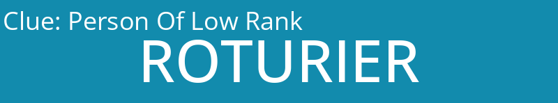 Person Of Low Rank