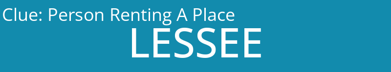 Person Renting A Place