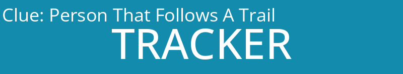 Person That Follows A Trail