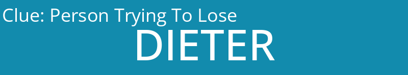 Person Trying To Lose