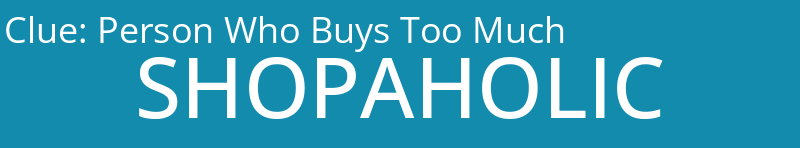 Person Who Buys Too Much