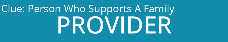 Person Who Supports A Family