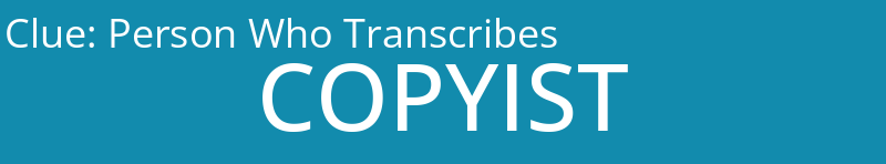 Person Who Transcribes