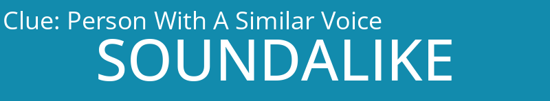 Person With A Similar Voice