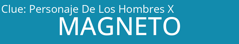 Personaje De Los Hombres X