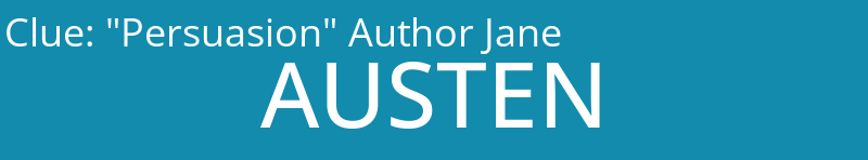 "Persuasion" Author Jane