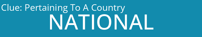 Pertaining To A Country