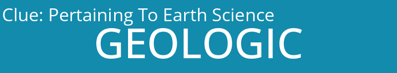 Pertaining To Earth Science