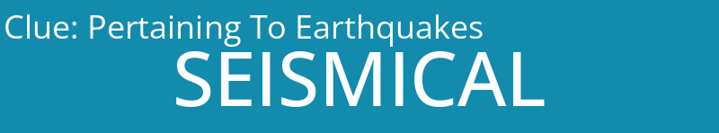 Pertaining To Earthquakes