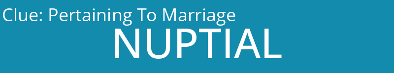 Pertaining To Marriage