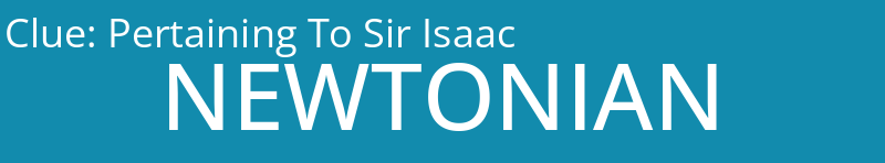 Pertaining To Sir Isaac