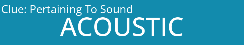 Pertaining To Sound