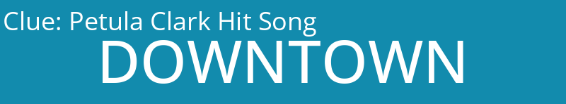 Petula Clark Hit Song