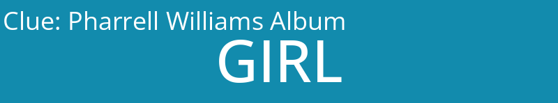 Pharrell Williams Album