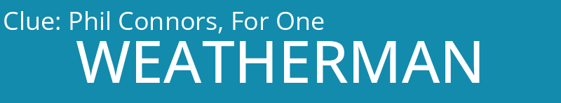 Phil Connors, For One