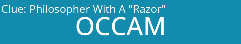 Philosopher With A "Razor"