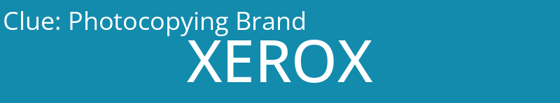 Photocopying Brand