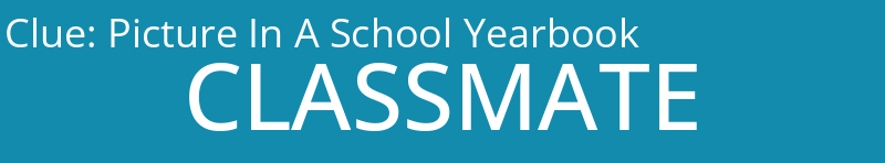 Picture In A School Yearbook