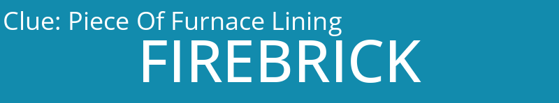 Piece Of Furnace Lining