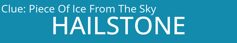 Piece Of Ice From The Sky