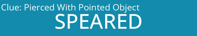 Pierced With Pointed Object