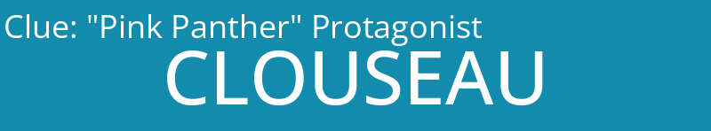 "Pink Panther" Protagonist