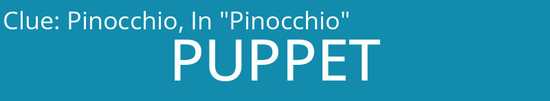 Pinocchio, In "Pinocchio"