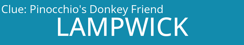 Pinocchio's Donkey Friend