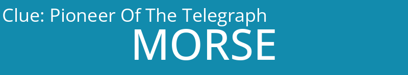 Pioneer Of The Telegraph