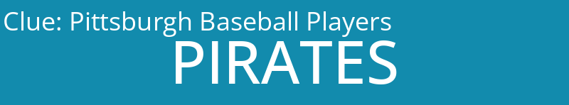 Pittsburgh Baseball Players