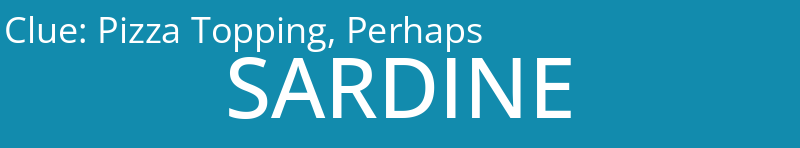 Pizza Topping, Perhaps