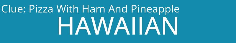 Pizza With Ham And Pineapple