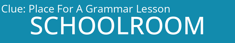 Place For A Grammar Lesson