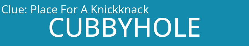 Place For A Knickknack