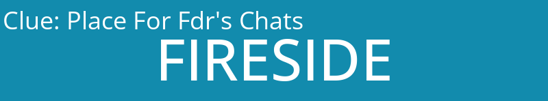 Place For Fdr's Chats