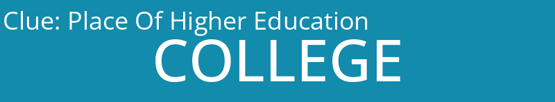 Place Of Higher Education
