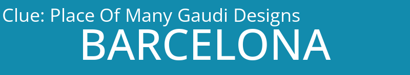 Place Of Many Gaudi Designs