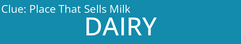 Place That Sells Milk