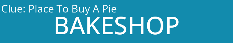 Place To Buy A Pie