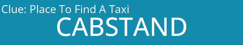 Place To Find A Taxi