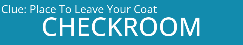 Place To Leave Your Coat