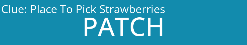 Place To Pick Strawberries